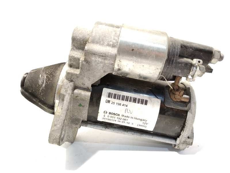 Recambio de motor arranque para opel corsa e selective referencia OEM IAM 25198414  0001192081