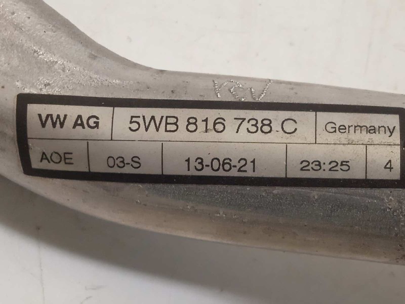 Recambio de tubos aire acondicionado para seat leon sportstourer (kl8) fr referencia OEM IAM 5WB816738C  