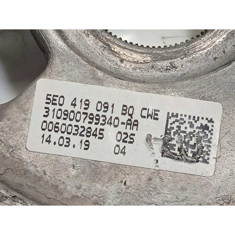 Recambio de volante para skoda fabia familiar 1.0 referencia OEM IAM 5E0419091BQ  5E0419091BQCWE