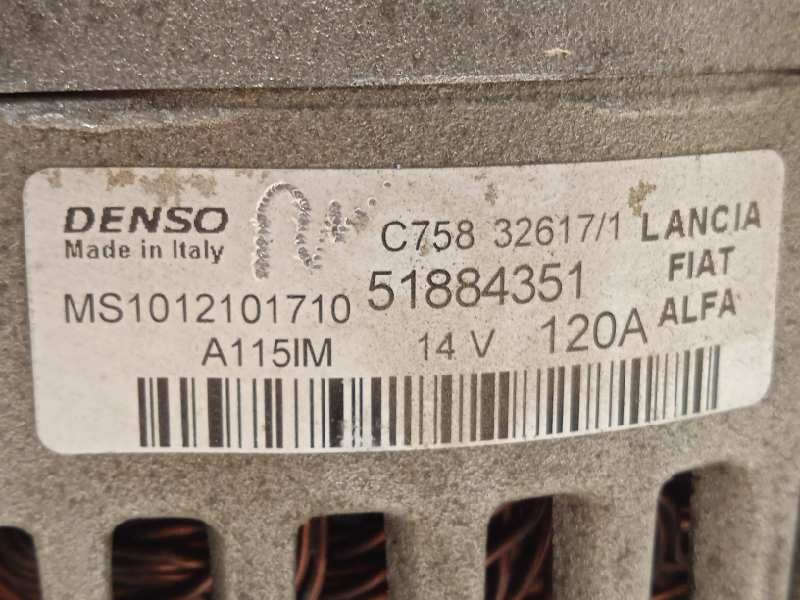 Recambio de alternador para jeep renegade 1.6 m-jet cat referencia OEM IAM 51884351  MS1012101710