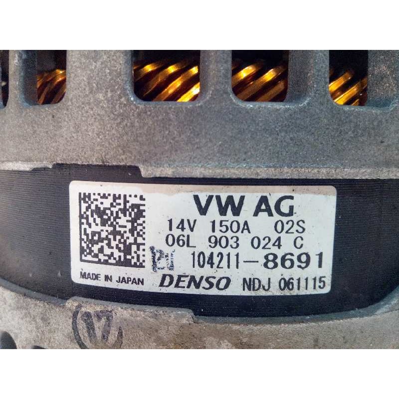 Recambio de alternador para audi a4 berlina (8w2) 2.0 16v tfsi referencia OEM IAM 06L903024C  1042118691