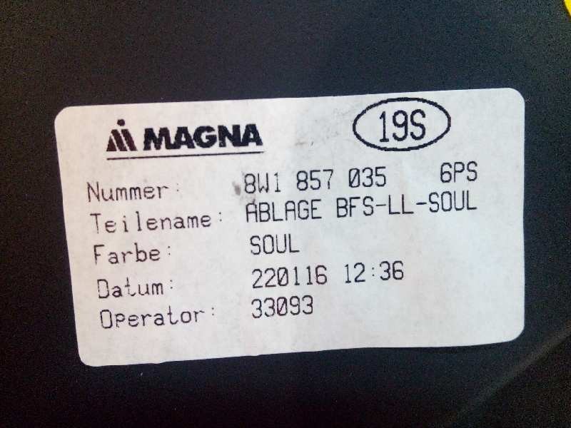 Recambio de guantera para audi a4 berlina (8w2) 2.0 16v tfsi referencia OEM IAM 8W18570356PS  