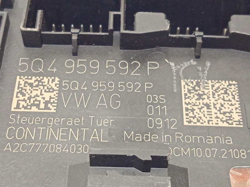 Recambio de modulo confort para seat leon sportstourer (kl8) fr referencia OEM IAM 5Q4959592P  