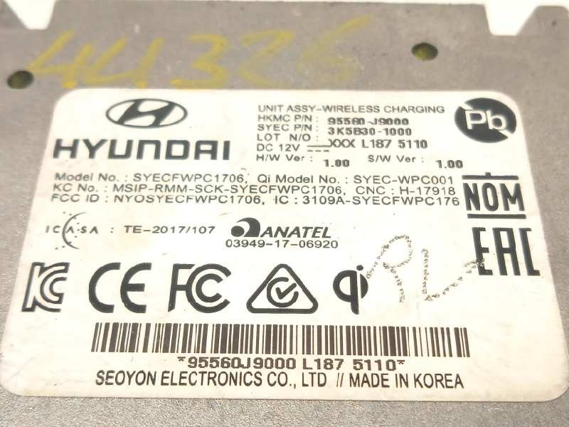 Recambio de modulo electronico para hyundai kona 1.0 tgdi cat referencia OEM IAM 95560J9000  