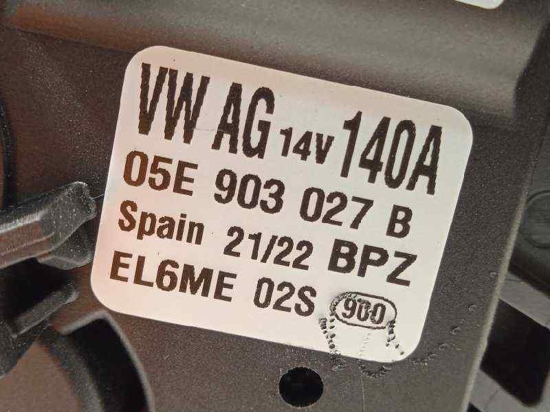 Recambio de alternador para volkswagen taigo 1.0 referencia OEM IAM 05E903027B  