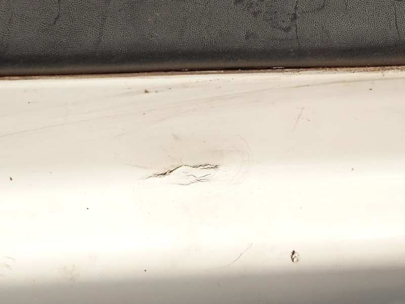 Recambio de paragolpes trasero para renault kangoo 1.5 dci diesel referencia OEM IAM 7701478197  7701478198