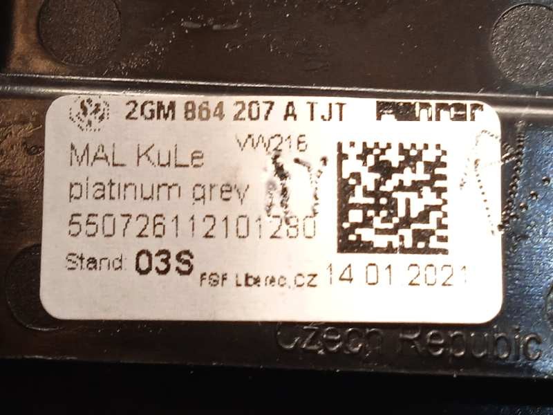 Recambio de apoyabrazos central para volkswagen t-cross 1.0 tsi referencia OEM IAM 2GM864207A  2GM864207ATJT