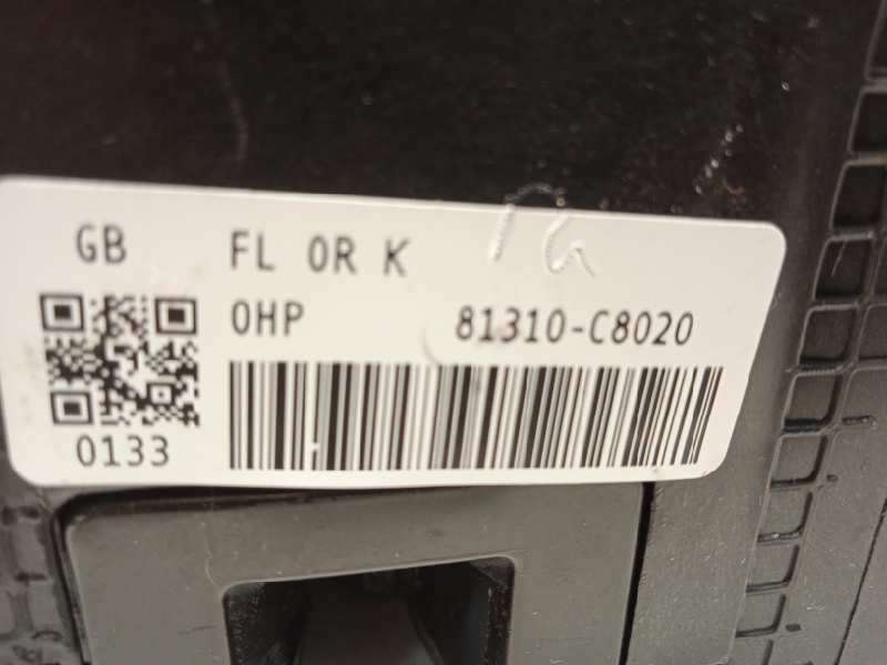 Recambio de cerradura puerta delantera izquierda para hyundai i20 active 1.0 tgdi cat referencia OEM IAM 81310C8020 - Rojo 4