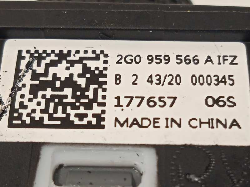 Recambio de mando retrovisor para volkswagen t-cross 1.0 tsi referencia OEM IAM 2G0959566A  2G0959566AIFZ