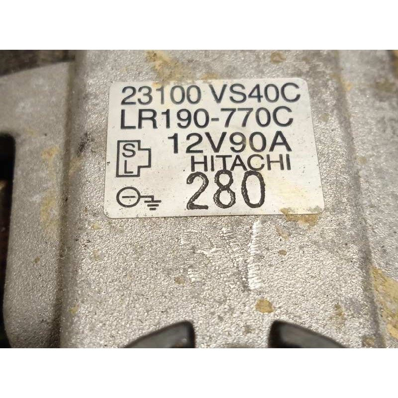 Recambio de alternador para nissan patrol gr (y61) 3.0 16v turbodiesel cat referencia OEM IAM 23100VS40C  