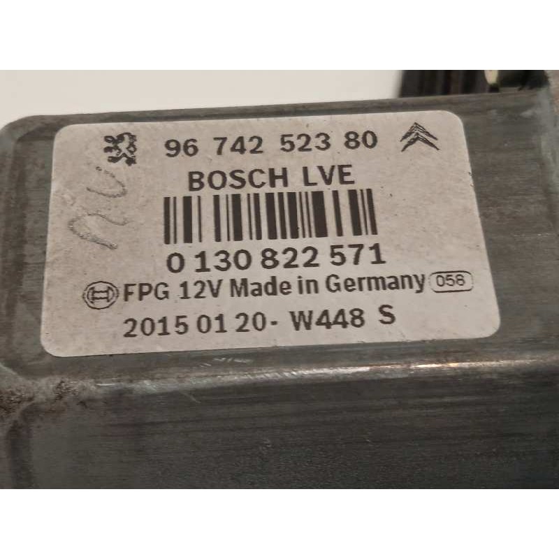 Recambio de elevalunas delantero izquierdo para citroën c4 cactus feel cool referencia OEM IAM 9674252380  0130822571