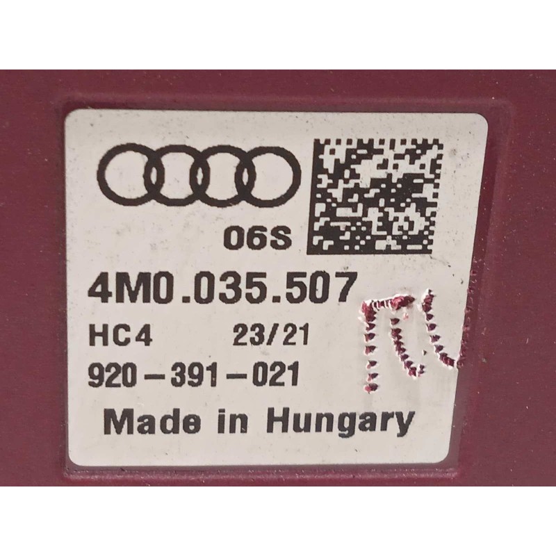 Recambio de antena para seat leon sportstourer (kl8) fr referencia OEM IAM 4M0035507  