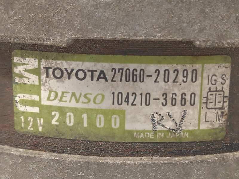 Recambio de alternador para lexus rx 300(mcu35) 3.0 v6 cat referencia OEM IAM 2706020290  1042103660