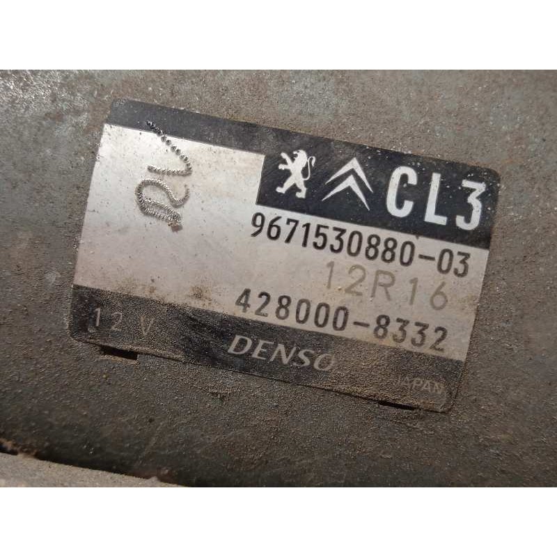 Recambio de motor arranque para citroën c4 cactus feel cool referencia OEM IAM 9671530880 9688477380 4280008332