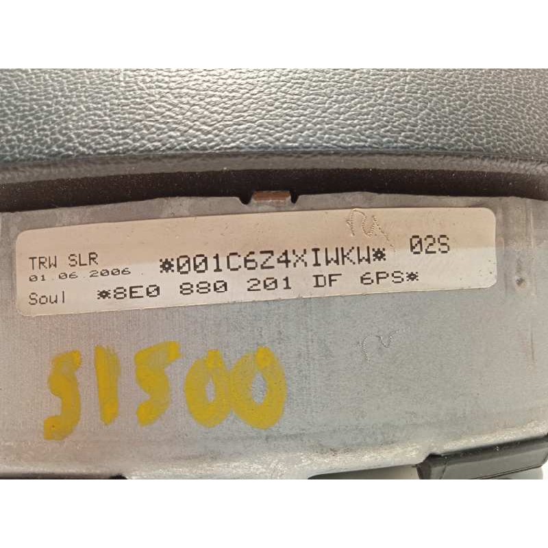 Recambio de airbag delantero izquierdo para audi a4 berlina (8e) 2.0 referencia OEM IAM 8E0880201DF  8E0880201DF6PS