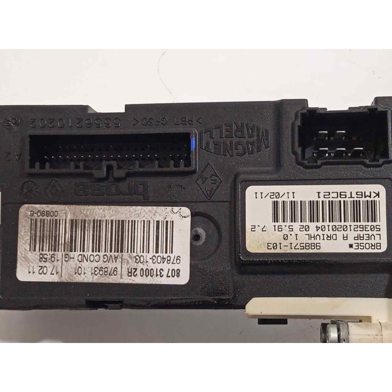 Recambio de elevalunas delantero izquierdo para renault laguna grandtour iii dynamique referencia OEM IAM 807010002R  