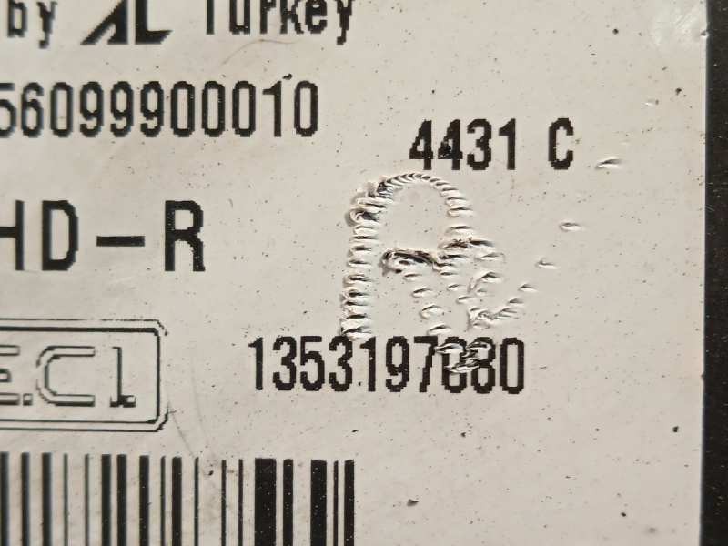 Recambio de faro derecho para peugeot bipper 1.4 hdi referencia OEM IAM 1353197080  