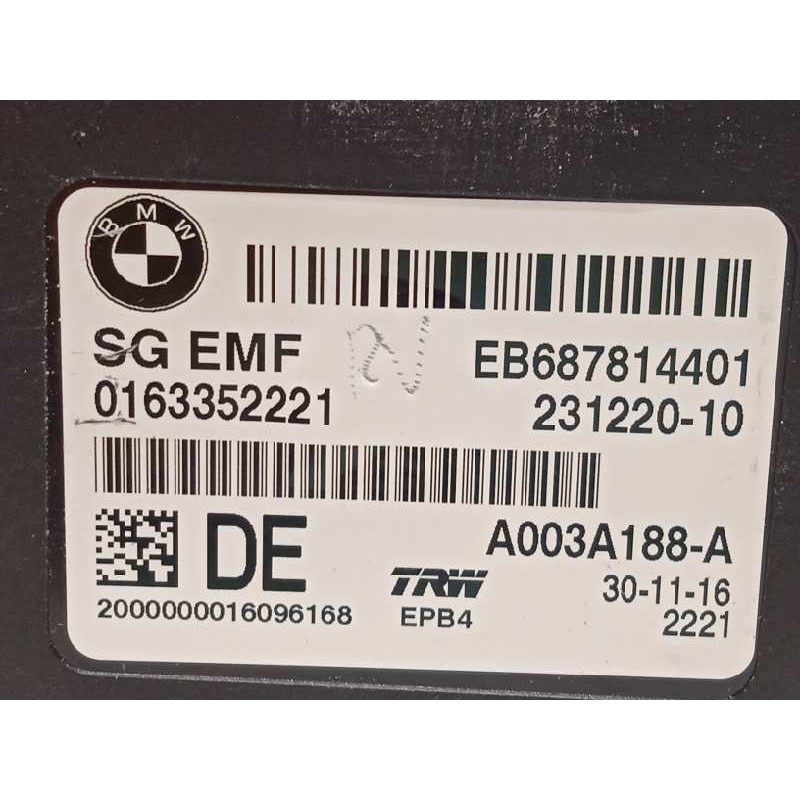 Recambio de modulo electronico para bmw x4 (f26) xdrive 35d referencia OEM IAM 6878144 A003A188A 0163352221