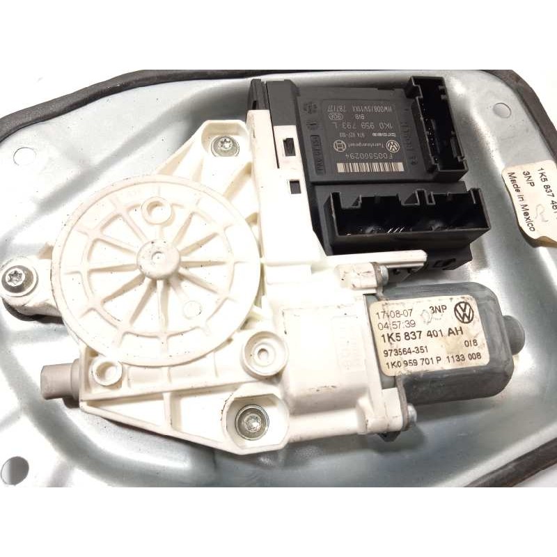 Recambio de elevalunas delantero izquierdo para volkswagen jetta (1k2) 2.0 tdi referencia OEM IAM 1K5837461B  1K5837401AH