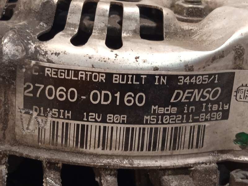 Recambio de alternador para toyota corolla verso (r1) 1.8 16v cat referencia OEM IAM 270600D160  MS1022118490