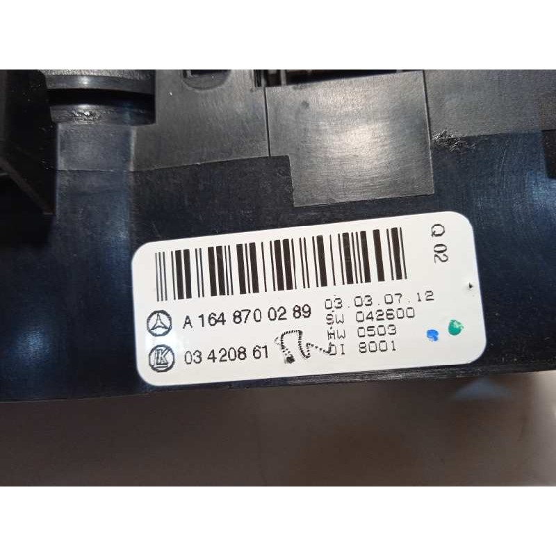 Recambio de mando calefaccion / aire acondicionado para mercedes-benz clase m (w164) ml 450 cdi (164.128) referencia OEM IAM A16
