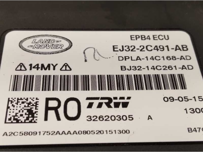 Recambio de modulo electronico para land rover evoque 2.2 td4 cat referencia OEM IAM EJ322C491AB BJ3214C261AD DPLA14C168AD