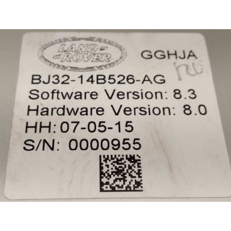 Recambio de modulo electronico para land rover evoque 2.2 td4 cat referencia OEM IAM BJ3214B526AG  