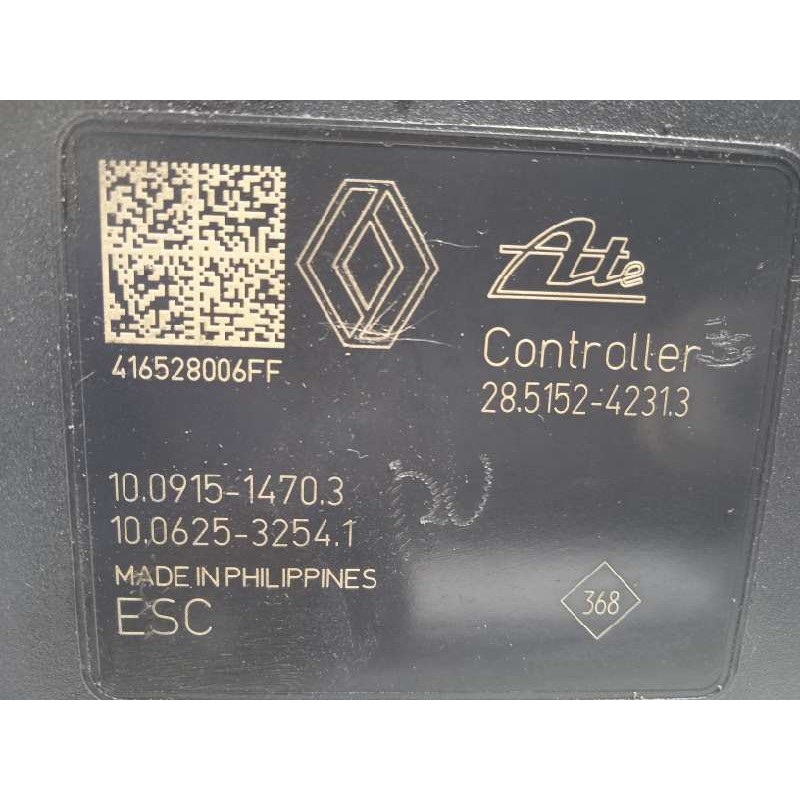 Recambio de abs para renault megane iv berlina 5p 1.2 tce energy referencia OEM IAM 476604349R 28515242313 10022007284