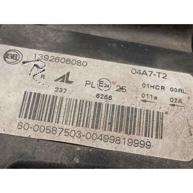 Recambio de faro derecho para peugeot boxer camión 2.0 blue-hdi fap cat referencia OEM IAM 1392606080  
