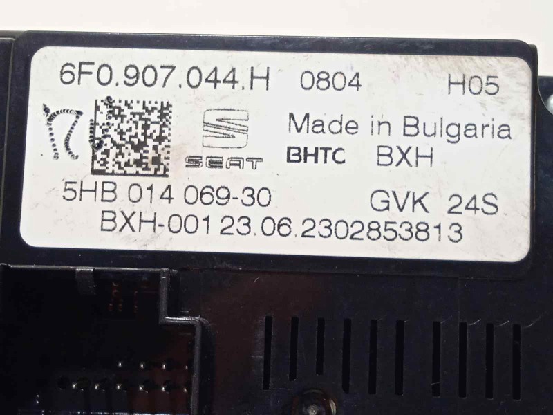 Recambio de mando climatizador para seat arona fr referencia OEM IAM 6F0907044H 5HB01406930 6F0907044HGVK