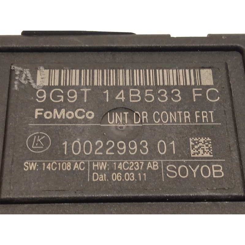 Recambio de modulo electronico para ford s-max (ca1) titanium s (03.2010) referencia OEM IAM 9G9T14B533FC  
