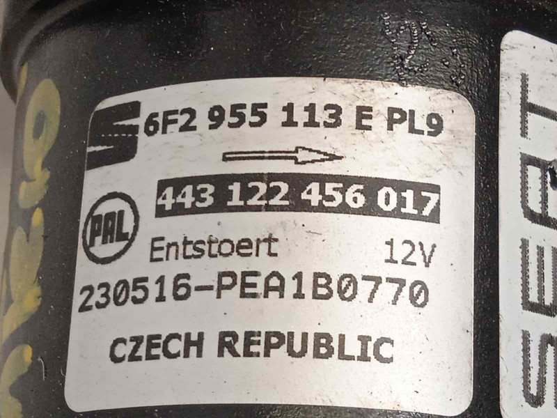 Recambio de motor limpia delantero para seat arona fr referencia OEM IAM 6F2955113E  6F2955023Q