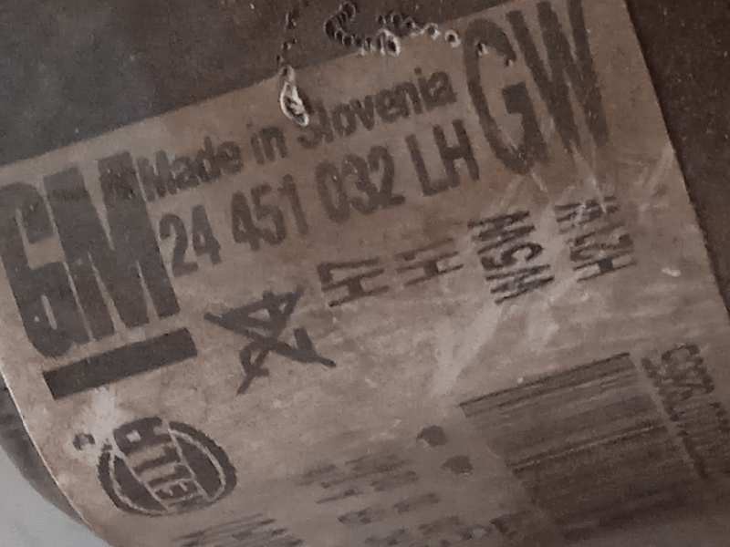 Recambio de faro izquierdo para opel astra gtc sport referencia OEM IAM 24451032  93178635