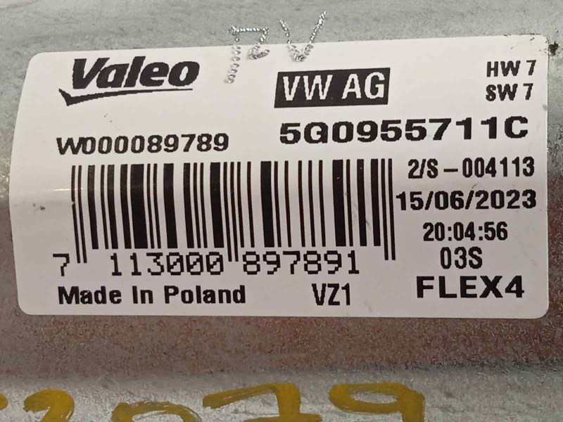 Recambio de motor limpia trasero para seat arona fr referencia OEM IAM 5G0955711C  