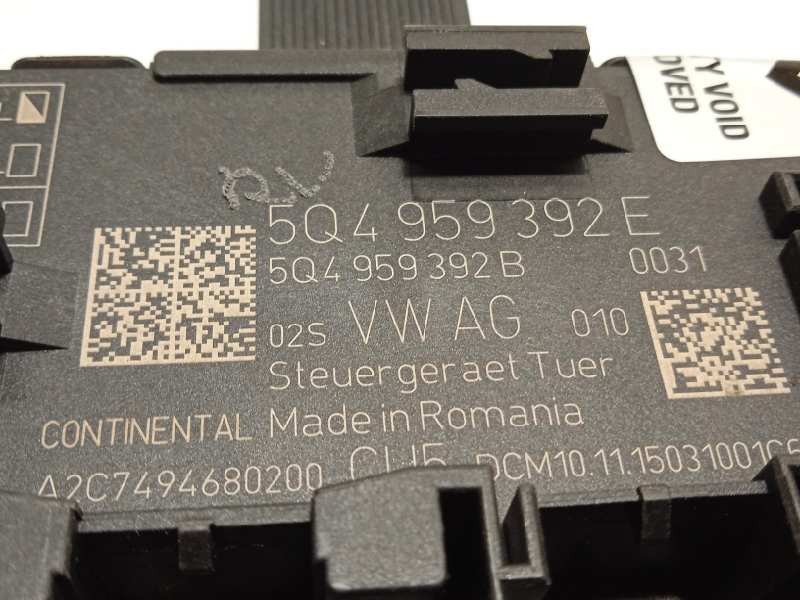 Recambio de centralita confort para seat leon (5f1) 1.6 tdi referencia OEM IAM 5Q4959392E  