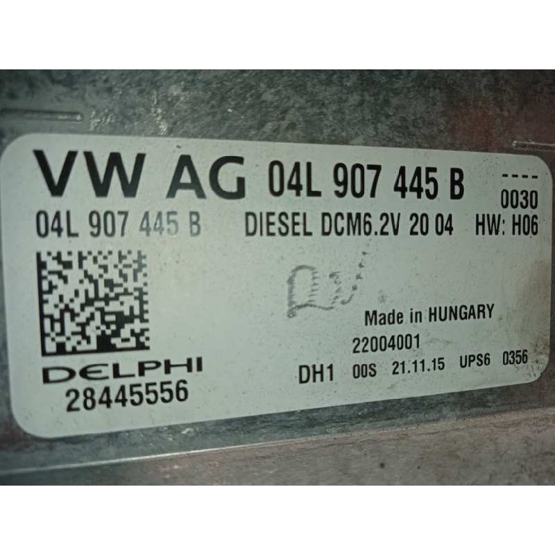 Recambio de centralita motor uce para seat leon (5f1) 1.6 tdi referencia OEM IAM 04L907445B  28445556