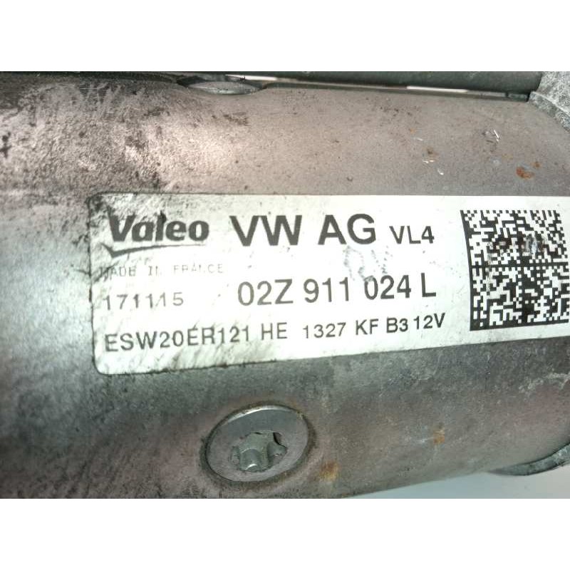 Recambio de motor arranque para seat leon (5f1) 1.6 tdi referencia OEM IAM 02Z911024L  ESW20ER121