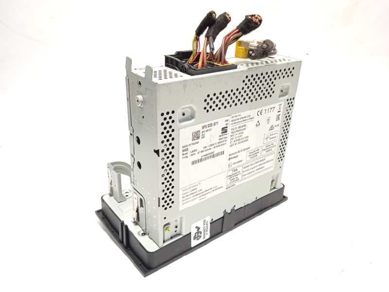 Recambio de sistema audio / radio cd para seat leon (5f1) 1.6 tdi referencia OEM IAM 5F0035871  5F00358712ZZ
