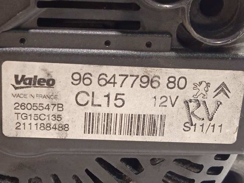 Recambio de alternador para citroën c4 picasso seduction referencia OEM IAM 9664779680 2605547B TG15C135
