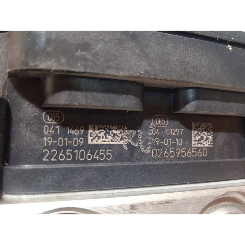 Recambio de abs para dacia sandero basis referencia OEM IAM 476603249R 0265956560 269707