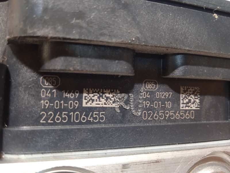 Recambio de abs para dacia sandero basis referencia OEM IAM 476603249R 0265956560 269707