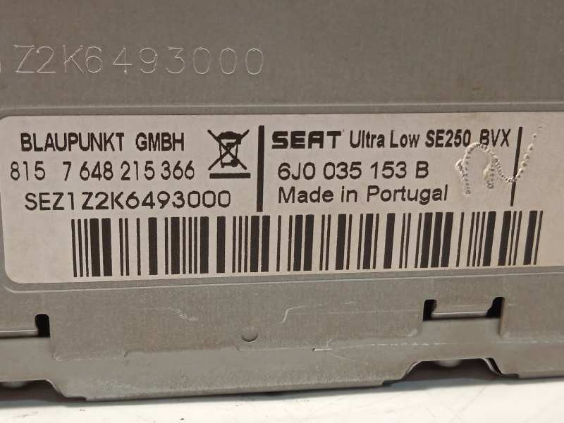 Recambio de sistema audio / radio cd para seat ibiza (6j5) fr referencia OEM IAM 6J0035153B  
