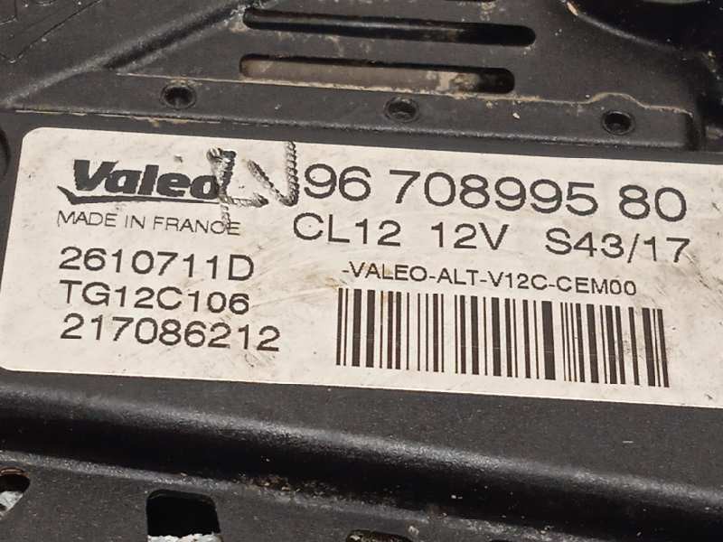 Recambio de alternador para citroën c3 aircross feel referencia OEM IAM 9670899580  TG12C106