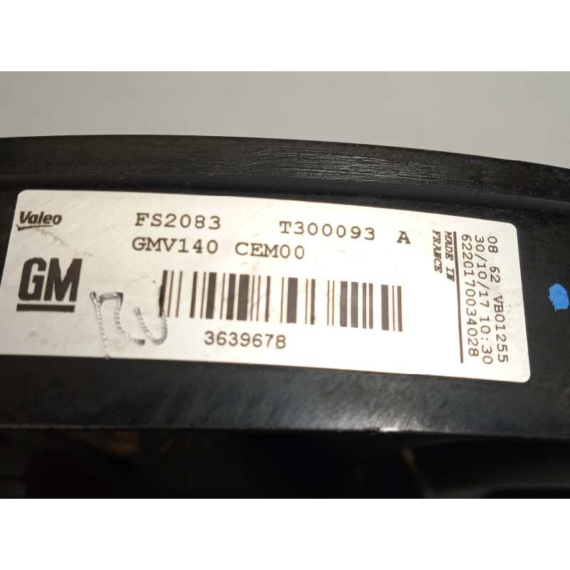 Recambio de electroventilador para citroën c3 aircross feel referencia OEM IAM 3639678  9801666680