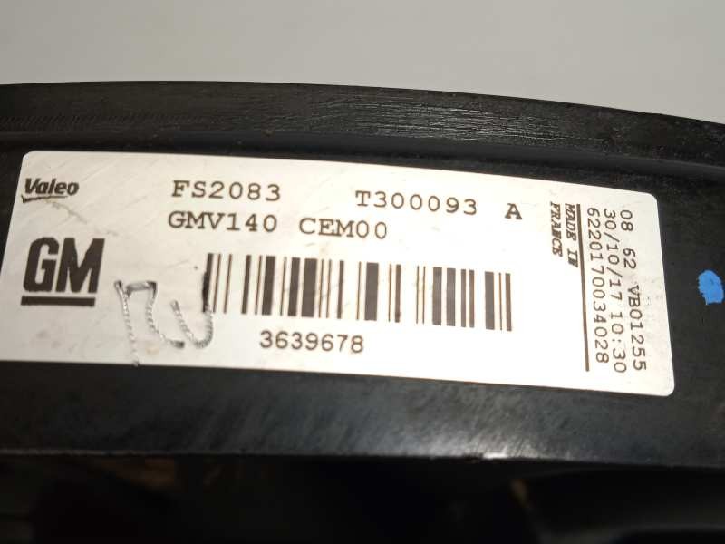 Recambio de electroventilador para citroën c3 aircross feel referencia OEM IAM 3639678  9801666680