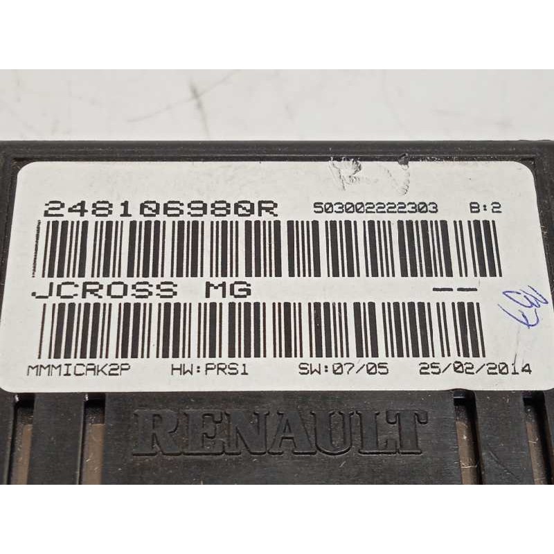 Recambio de cuadro instrumentos para renault scenic iii 1.5 dci diesel fap referencia OEM IAM 248106980R  