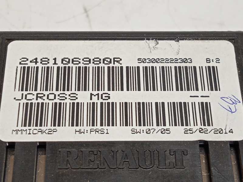 Recambio de cuadro instrumentos para renault scenic iii 1.5 dci diesel fap referencia OEM IAM 248106980R  