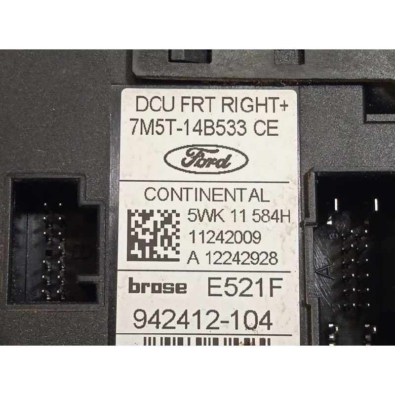 Recambio de elevalunas delantero derecho para ford kuga (cbv) trend referencia OEM IAM 8M51R219A64AA  7M51R203A28DB