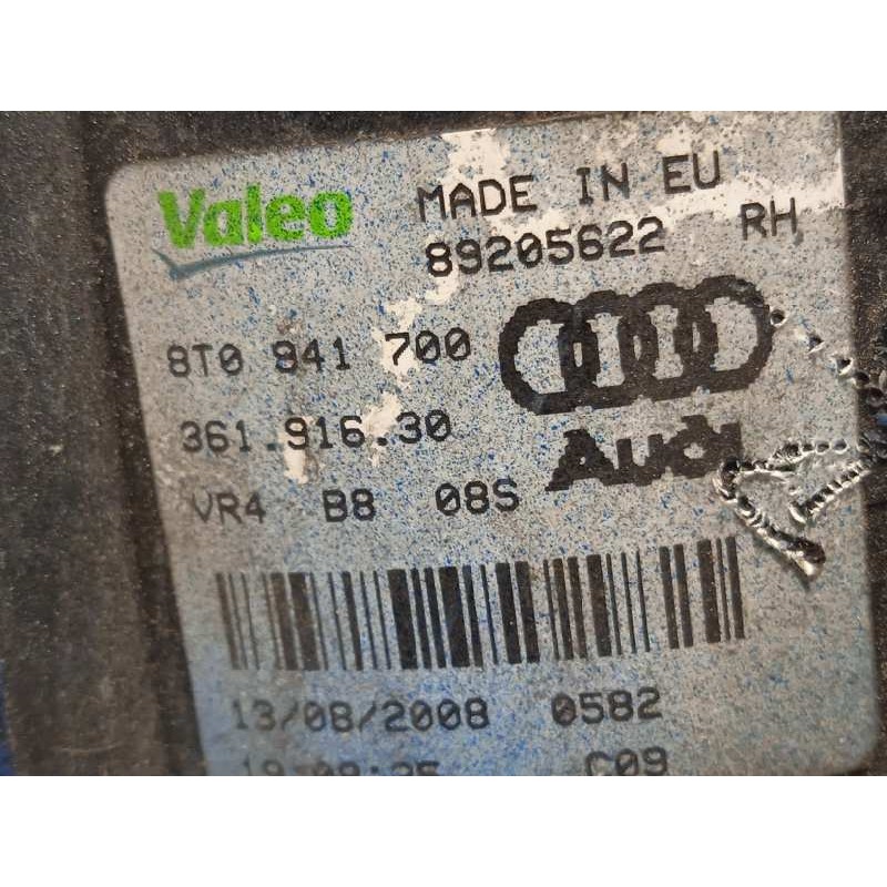 Recambio de faro antiniebla derecho para audi s5 sportback (8t) 3.0 tfsi referencia OEM IAM 8T0941700  