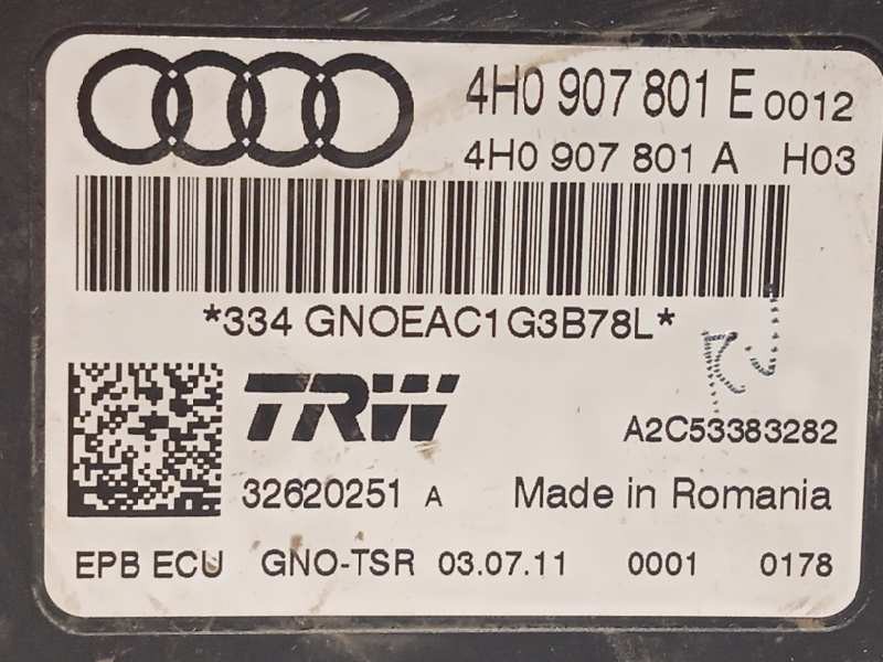 Recambio de modulo electronico para audi a6 lim. (4g2) 3.0 tfsi quattro referencia OEM IAM 4H0907801E  